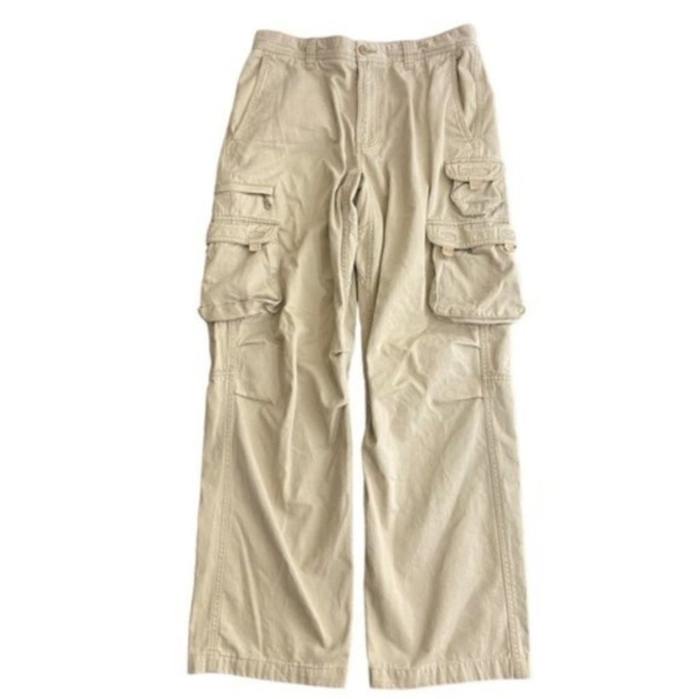 Eddie Bauer Men's Tan Cargo Pants 32x32